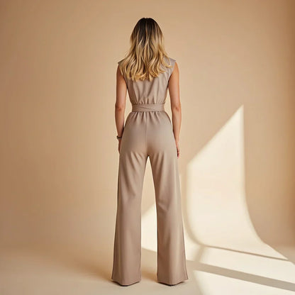 Elena™ | De mouwloze jumpsuit die jou laat stralen – dag en nacht
