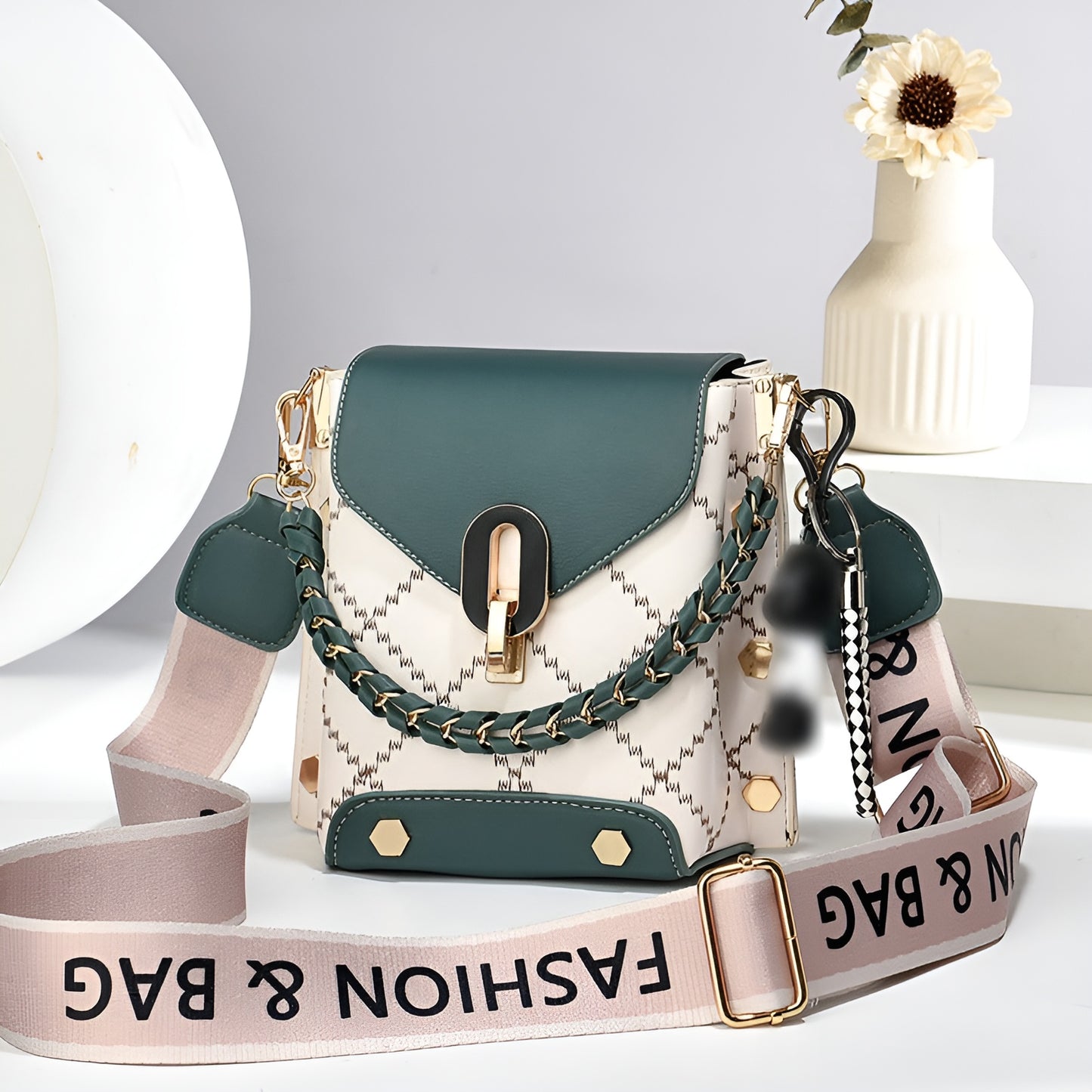Anne™ | Zachte leren lichtgewicht crossbody tas