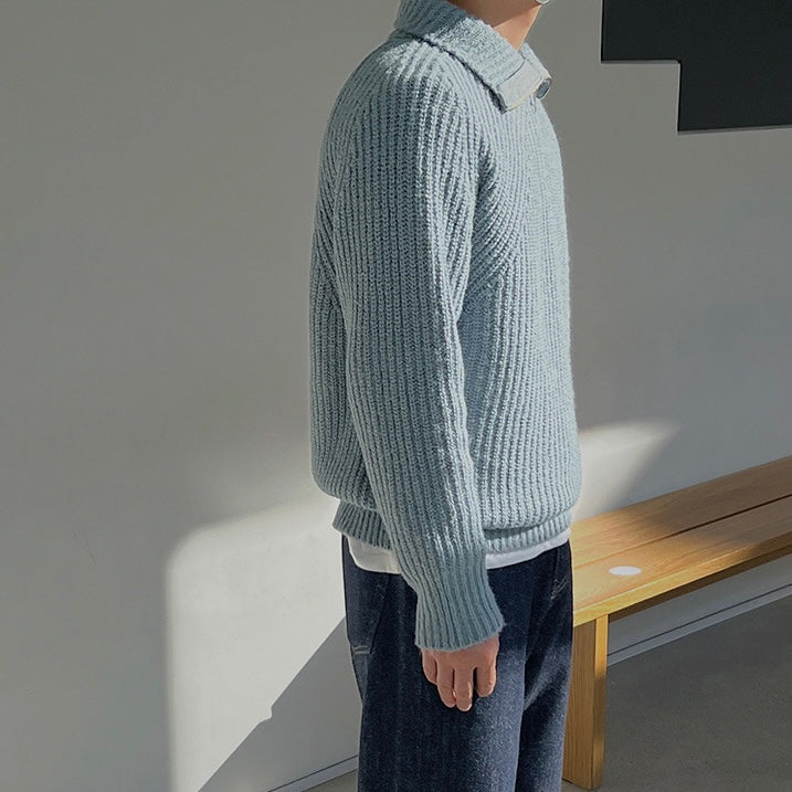 Azure™ | gebreide Zip Up Trui