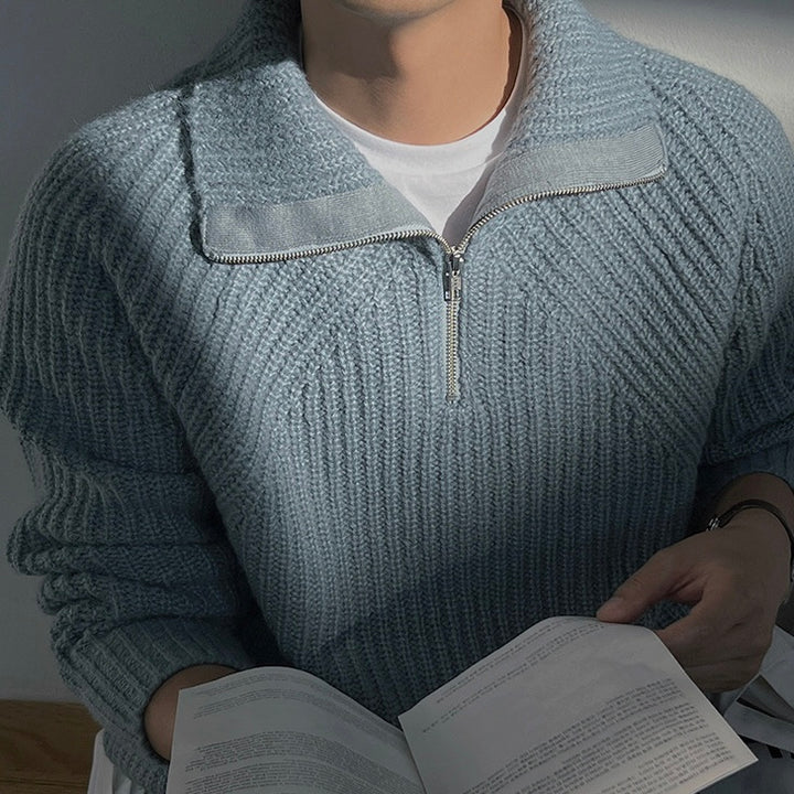 Azure™ | gebreide Zip Up Trui