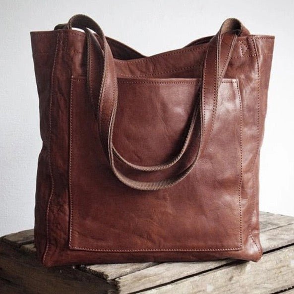 Jansen™ Dagmar - Elegante leren handtas