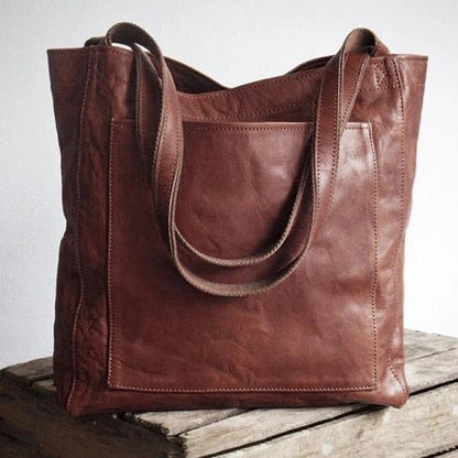 Jansen™ Dagmar - Elegante leren handtas