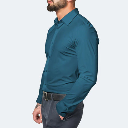 Anton | Elastische Herenblouse