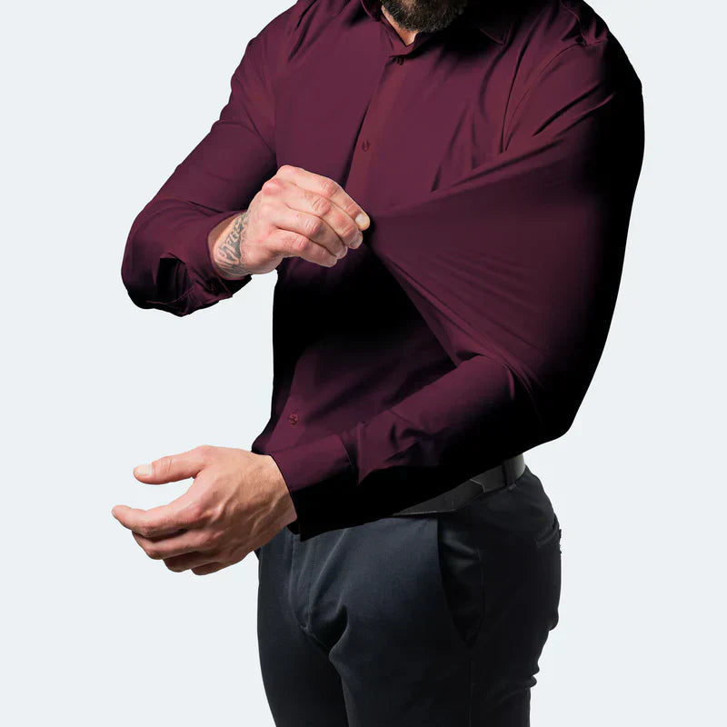 Anton | Elastische Herenblouse