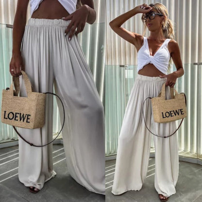 Jansen™ Anouk - elegante wijde broek