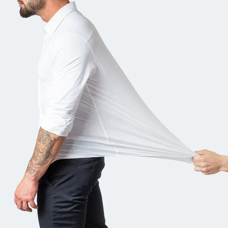 Anton | Elastische Herenblouse