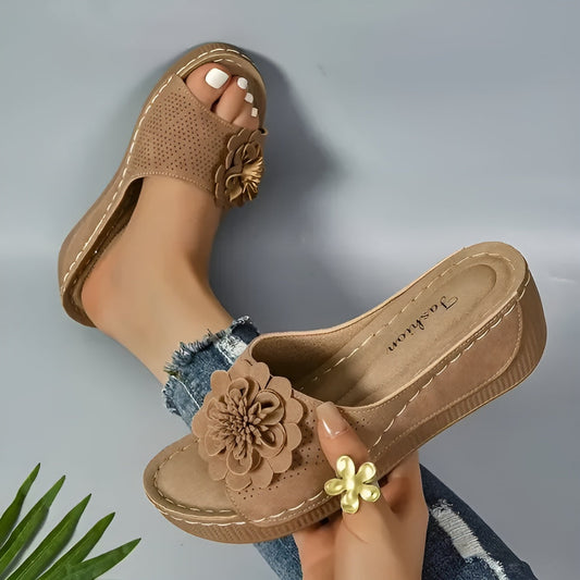 Ulrika™ | Comfortabele orthopedische sandalen met open teen en stabiele sleehak