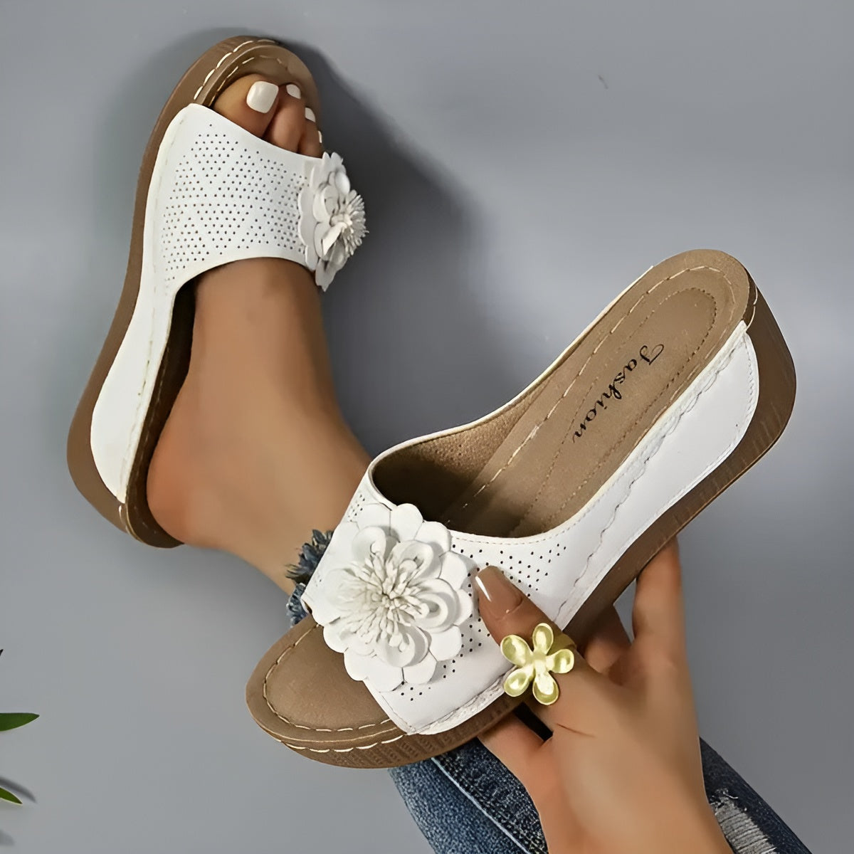 Ulrika™ | Comfortabele orthopedische sandalen met open teen en stabiele sleehak